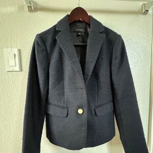 J. Crew Boucle Blazer in Navy Size 2